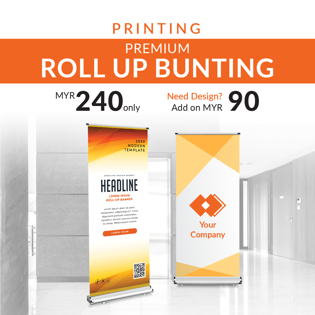 Premium Roll Up Banner